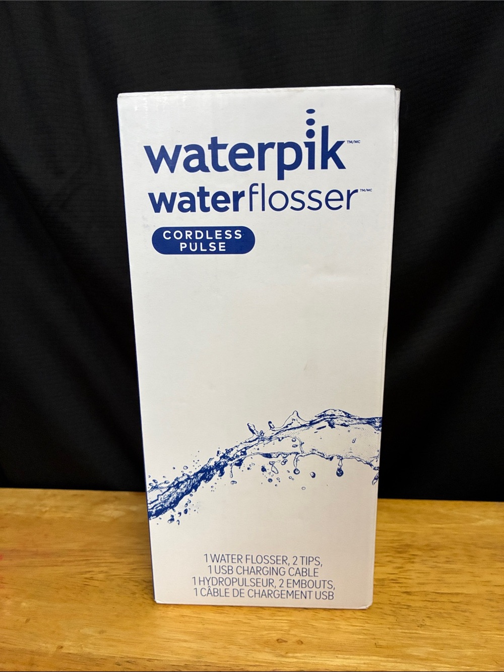 Waterpik Water Flosser Cordless Pulse - White & Blue